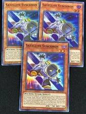 YUGIOH SATELLITE SYNCHRON LED6-EN025 1ST SUPER X3 (NM)
