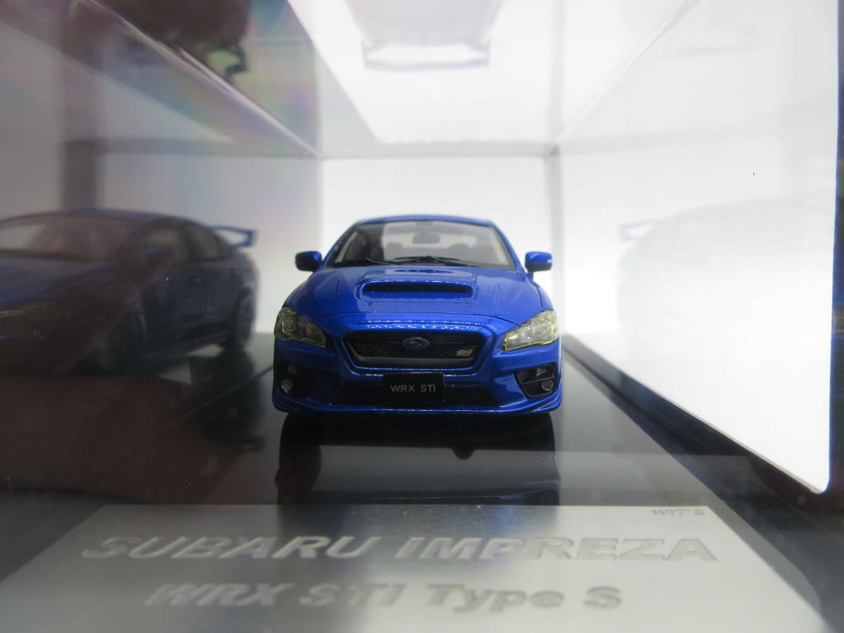 SUBARU WRX STI 2014 ミニカー 1:43 WiT`s Subaru Impreza WRX STI Type S 2014 Minicar WR