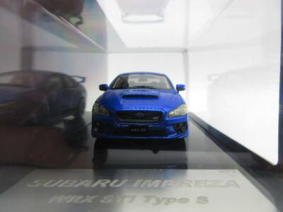 SUBARU WRX STI 2014 ミニカー 1:43 WiT`s Subaru Impreza WRX STI Type S 2014 Minicar WR