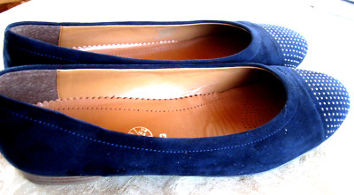 °°° Jenny by Ara Luftpolster Ballerinas blau Gr. 42 °°°