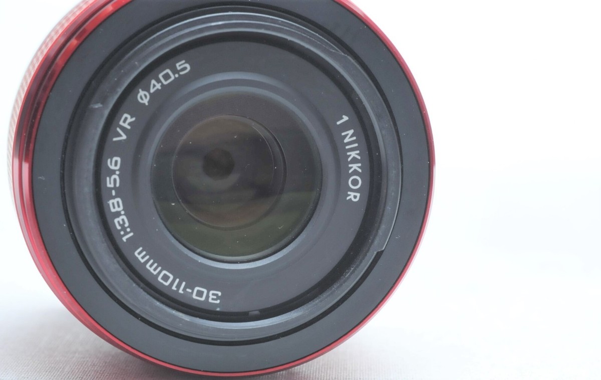 Nikon 1 Nikkor VR 30-110mm f/3.8-5.6 Lens Red for Nikon 1 | eBay