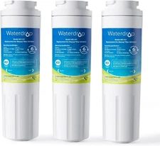 Every Drop 4 EDR4RXD1 UKF8001 Refrigerator Water Filter Whirlpool Maytag 3 Pack