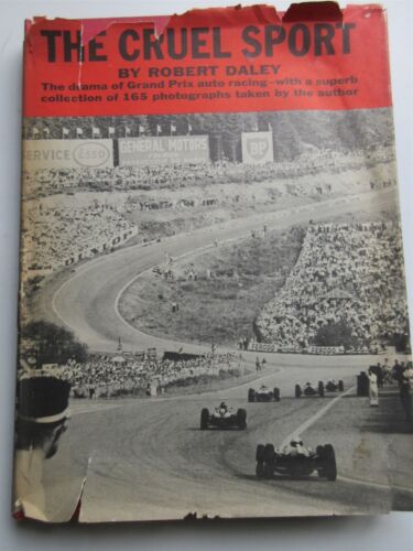 1963 The Cruel Sport The Drama of Grand Prix Auto Racing by Robert Daley HC Book - Afbeelding 1 van 12