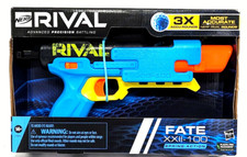 Nerf Rival Fate XXII-100 Blaster Toy Gun with Adjustable Rear Sight