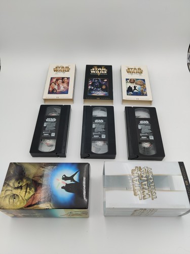 Star Wars Trilogy VHS Box Set - Digitally Mastered LucasFilm 2000 - Picture 6 of 8