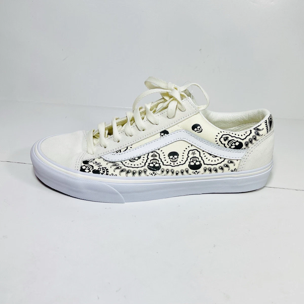 Off white vans esque hot sale