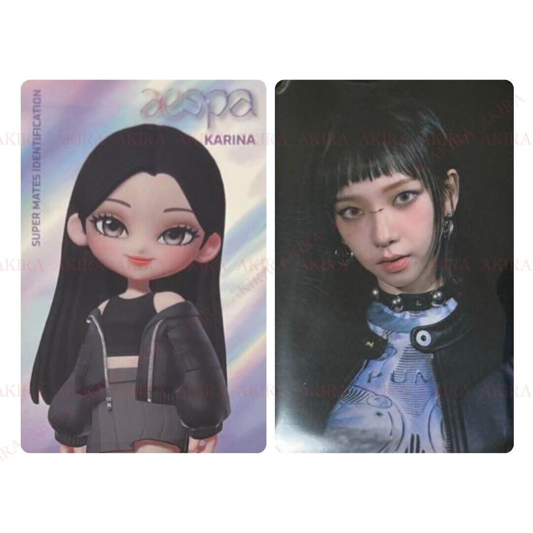 aespa Super Mates LIMITED PHOTO CARD SET OFFICIAL | eBay aespa Super Mates LIMITED PHOTO CARD SET OFFICIAL | eBay