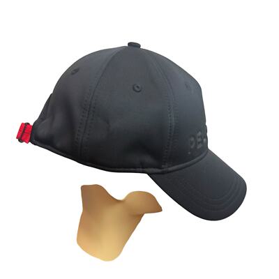 Peloton Black Adjustable Red Strap Baseball Cap One Size  display picture 1