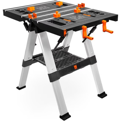 2-in-1 Folding Work Table and Sawhorse, 440-Pound Capacity