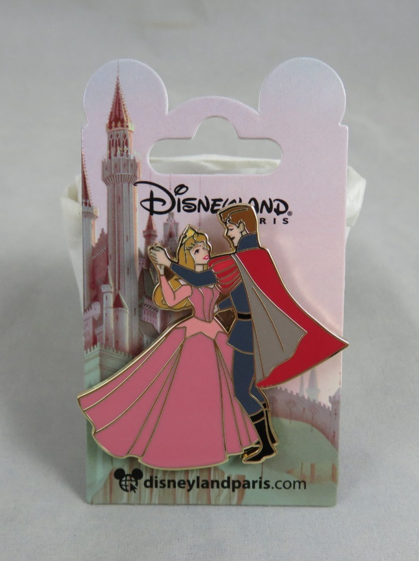 Disney Disneyland Paris DLP Pin - Aurora and Phillip - Dancing - Sleeping Beauty