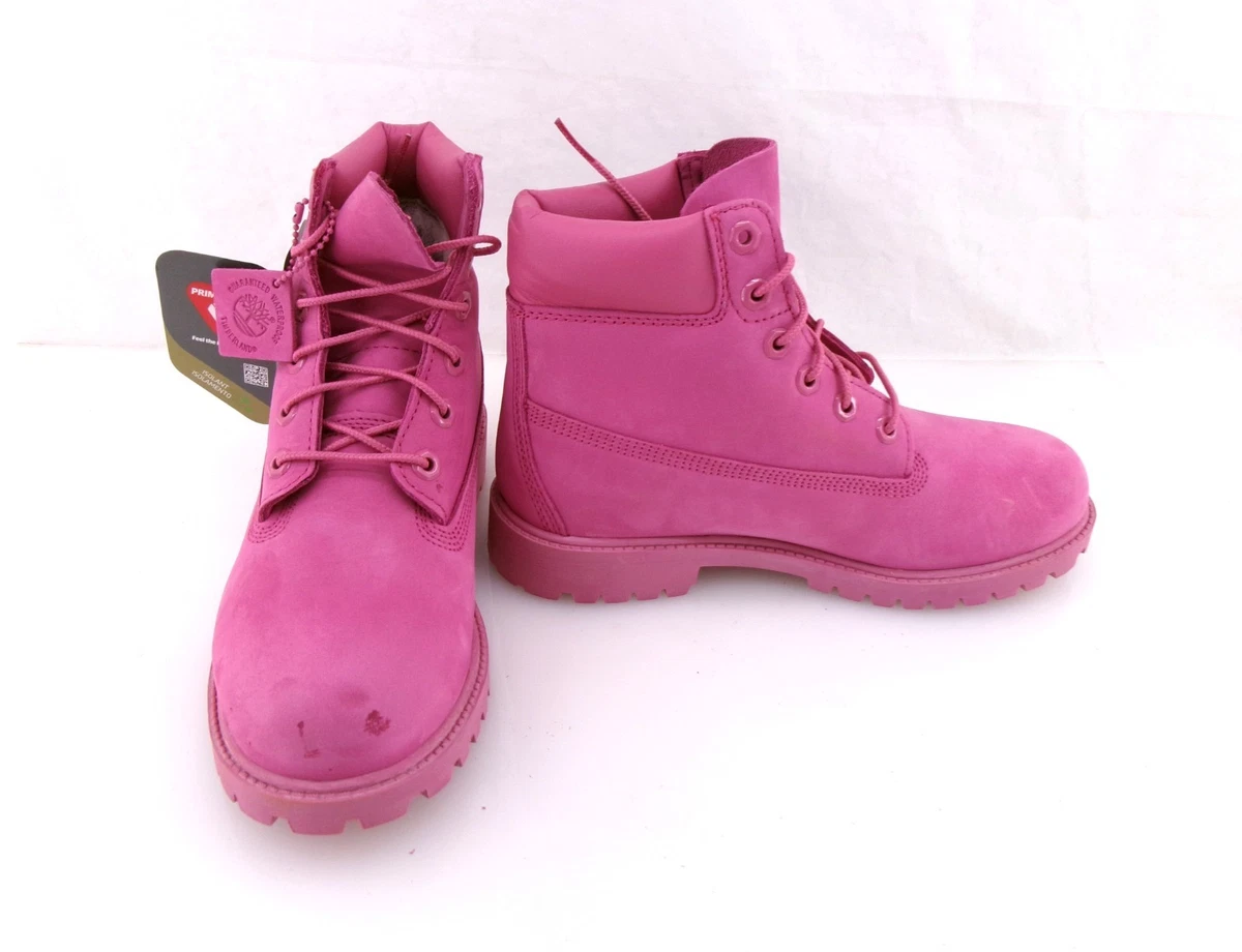 Timberland Pink Low (1-1.9 in) Heel Height Boots for Women for