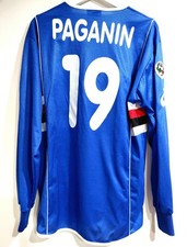 Maglia Matchworn Sampdoria Stagione 2002-2003  Del Giocatore Paganin