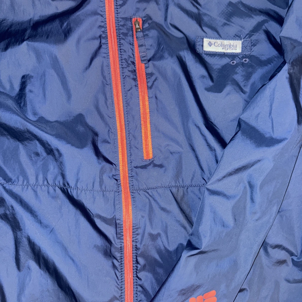 Columbia PFG Hombres XXL Morning View Chaqueta Cortavientos Embalable