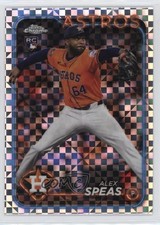 2024 Topps Chrome Update X-Fractor Alex Speas #USC175 05nb