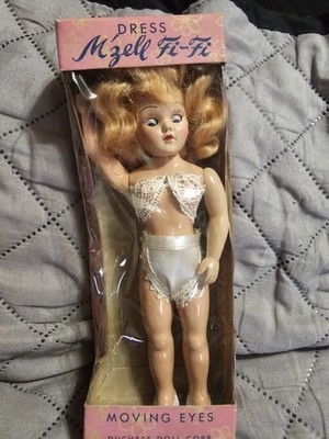 Duchess Doll Corp Mam'zell Fi - Fi Lingerie Bra Panties Vintage 1950 Doll In Box