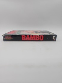 Rambo (Nintendo Entertainment System, 1988) NES CIB Complete Tested!