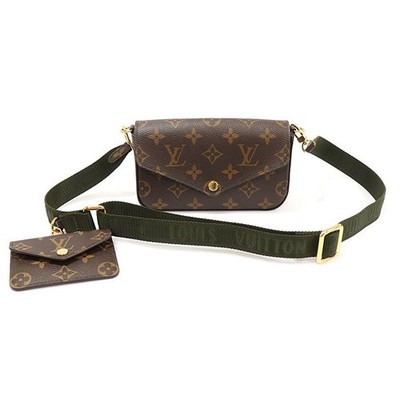 Louis Vuitton M80091 Monogram Canvas Felicie Strap and Go Crossbody 106731436