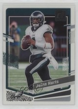 2023 Panini Clearly Donruss Jalen Hurts #40 6fs