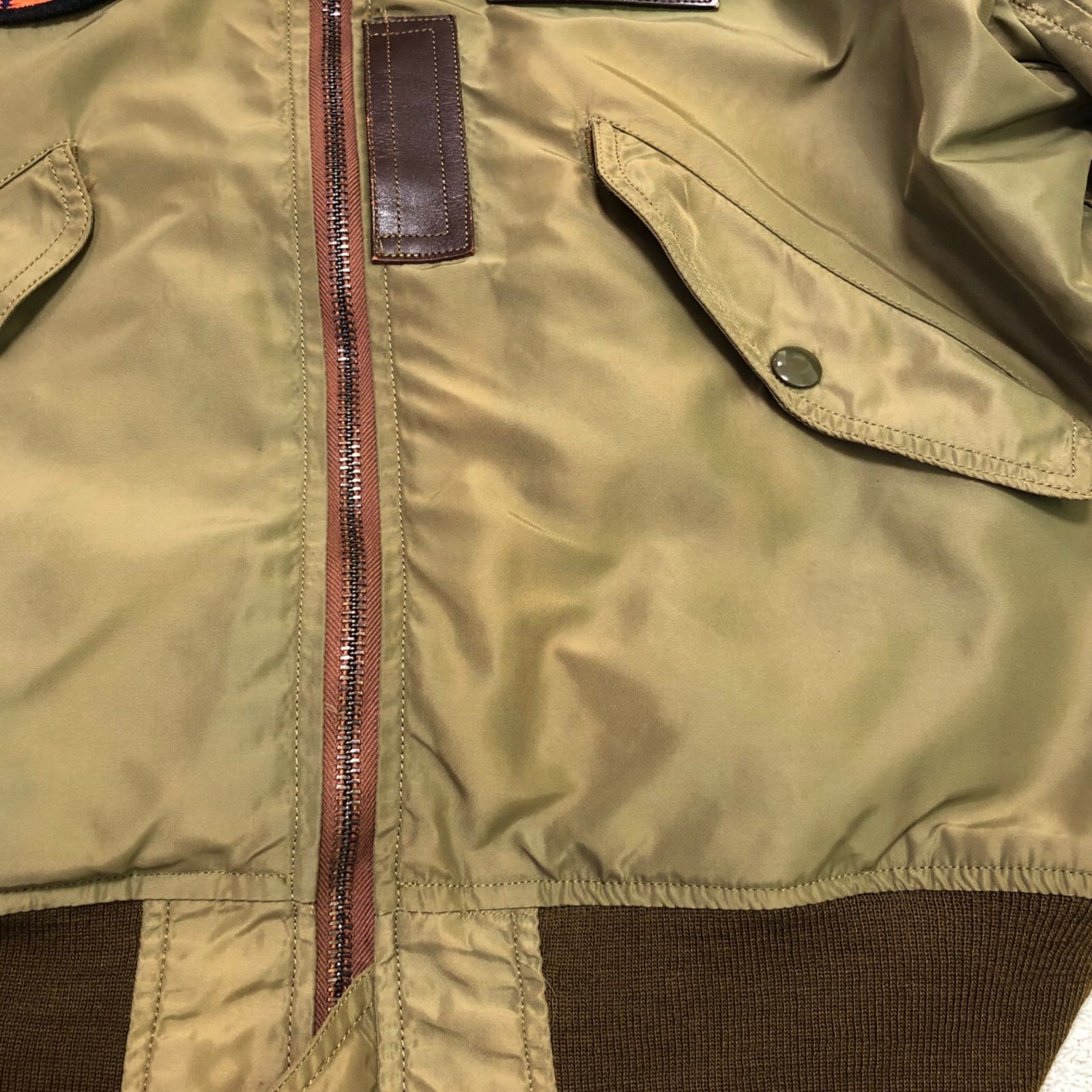 BUZZ RICKSON'S L-2 Flight Jacket M-code Patch 38 … - image 18