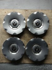 Genuine Set of 4 Renault Laguna Scenic Kadjar Modus Alloy Wheel Centre Caps