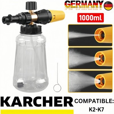 Schaumlanze Schaumkanone Hochdruck Düse Snow Foam Lance Gun für Kärcher K2 - K7