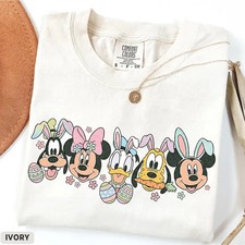 Happy Easter Bunny Comfort Tee Kids Family Toddler Spring Gift Cute Apparel