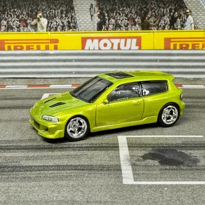Hot Wheels Honda Civic EG Custom Wheelswap Real Riders