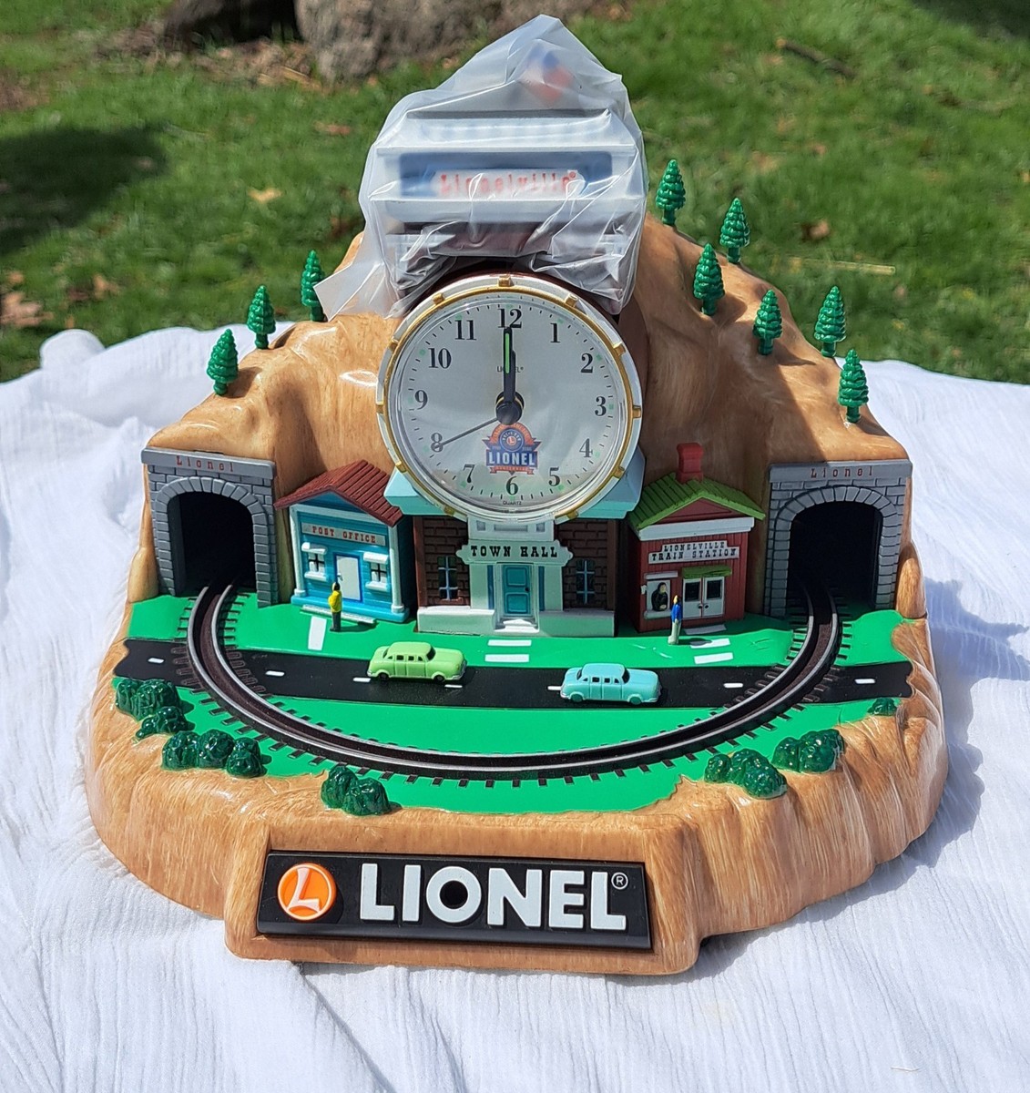 Vintage Lionel Trains 100th Anniversary Animated Alarm Clock NIB