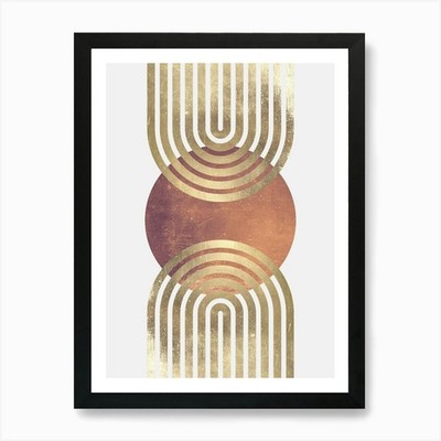 Geometrische Texturen 3 1 Kunstdruck gerahmt Wandbild Poster Leinwanddruck Bild
