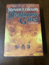 Steven Erikson Deadhouse Gates Tor First Edition Hardcover Not Bookclub