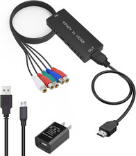 Component to HDMI Converter Ypbpr to HDMI Converter for DVD, VCD, PSP, PS2, Xbox