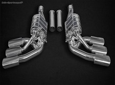 Capristo Sidepipe Sportauspuff-Anlage ab OPF Mercedes G63 AMG W463A je 3x oval