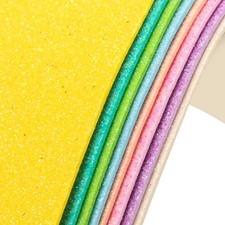 Glitter Foam Sheets Craft 8 x 12 inch, 8 Colors Foam Paper for Art Crafts