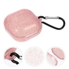 Pink Silicone Protective Earphone Cover Durable Wireless Headphone Case