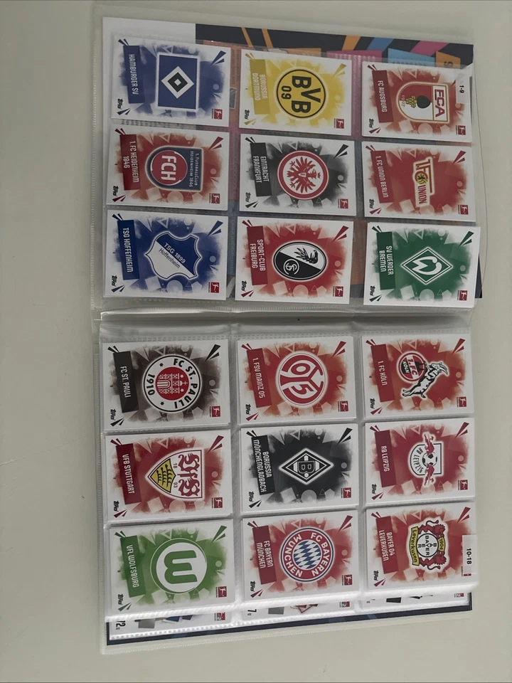 Match Attax Bundesliga 25/26 Alle Basiskarten +3 Legenden/417 Karten Sammelmappe - Bild 3 von 4
