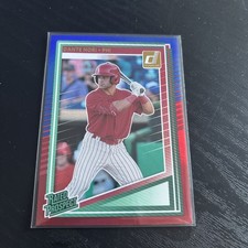 2025 Panini Donruss - Rated Prospects Dante Nori #190 Red & Blue (RC)