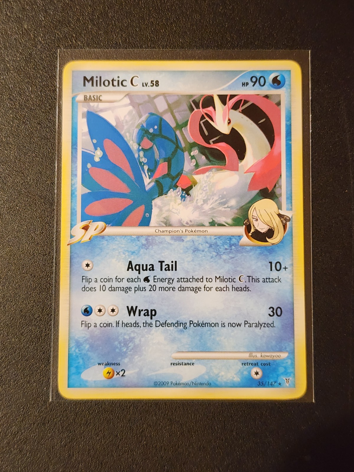 Milotic C Supreme Victors 35/147 Rare Non-Holo NM Pokémon TCG Card