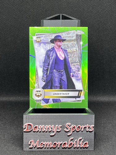 🔥 Undertaker 2025 Topps Chrome WWE Green Refractor /99 🔥
