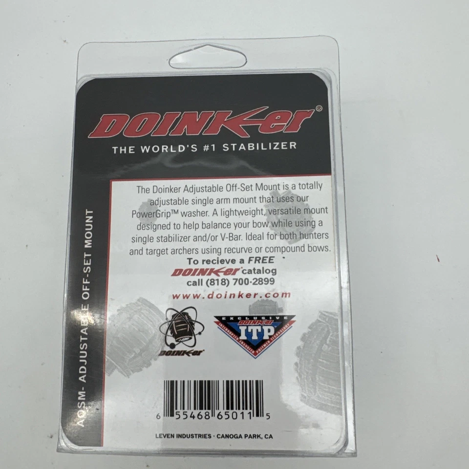 Accesorios de tiro con arco DOINKER ajustable montaje fuera de juego de 1,5 oz Foto 3 de 4