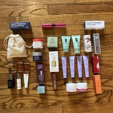 Beauty Perfume Skincare Lot Sample Travel Size Clinique, Kopari, Estee Lauder ￼