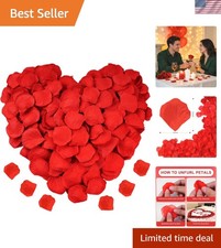 High-Quality Silk Rose Petals - Ideal for Weddings, Events, and DIY Projects