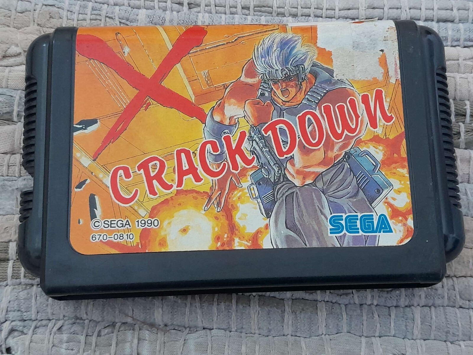 MEGADRIVE - Crack Down - JAP - Original PROMO