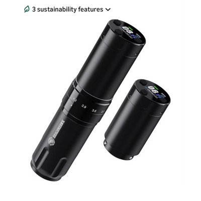 Dragonhawk L2 Pro Cordless Tattoo Pen, Adjustable Stroke, Battery, Type-C