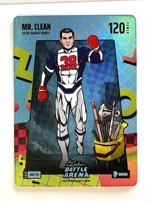 Bo Jackson Battle Arena  Mr. Clean  Steve Garvey Debut Brawl Rad #RAD-715