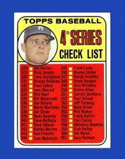 1969 Topps Set-Break #314 Checklist 4 EX-EXMINT *GMCARDS*