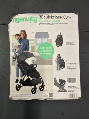 Ingenuity Ingenuity 3Dquickclose CS+ Compact Fold Stroller   Lightweight Strolle