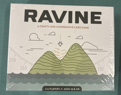 Ravine A Crafty & Cooperative Card Game w/ Expansion Crash Survival-sealed