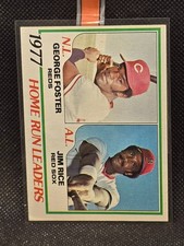 1978 Topps - League Leaders Jim Rice, George Foster #202