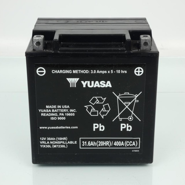 Batterie SLA Yuasa pour Quad Arctic cat 700 Prowler Hdx Xt 2015 à 2016 YIX30L-PW