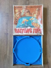 Vintage Battling Tops Board Game Ideal 1968- SPARE ARENA & BOX ONLY